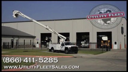 Versalift VO40MHI - Material Handling Bucket Truck at Utility Fleet Sales  - Stock#  KW01