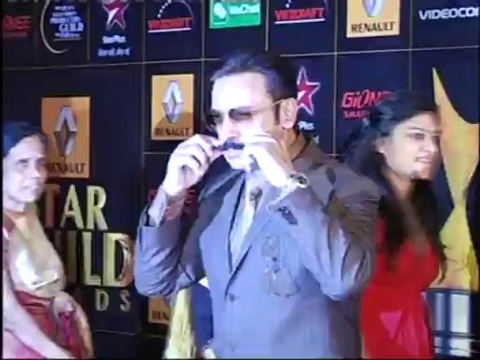 4-STAR GUILD AWARD RED CARPET MUKESH ,RAJKUMAR ,RAMESH ,REMO D SOUZA ,GULSHAN ,DIVYA  ,OM PRAKASH MEHRA
