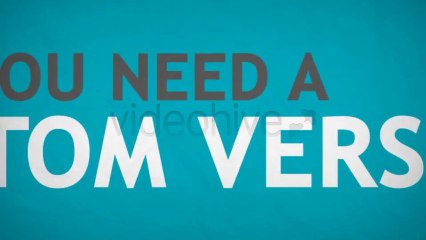 Typo Project - After Effects Template