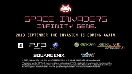 Space Invaders : Infinity Gene - Teaser US