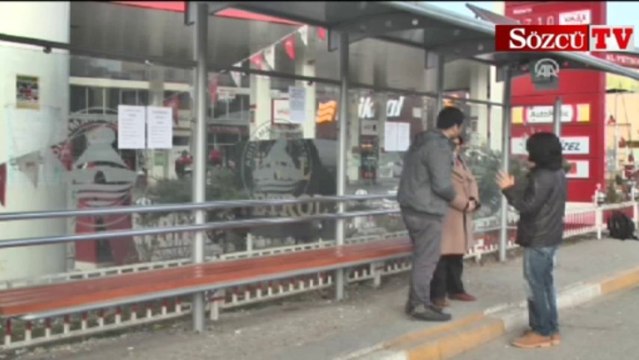 Müzikli otobüs durağı