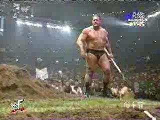 Buried alive match at Smackdown