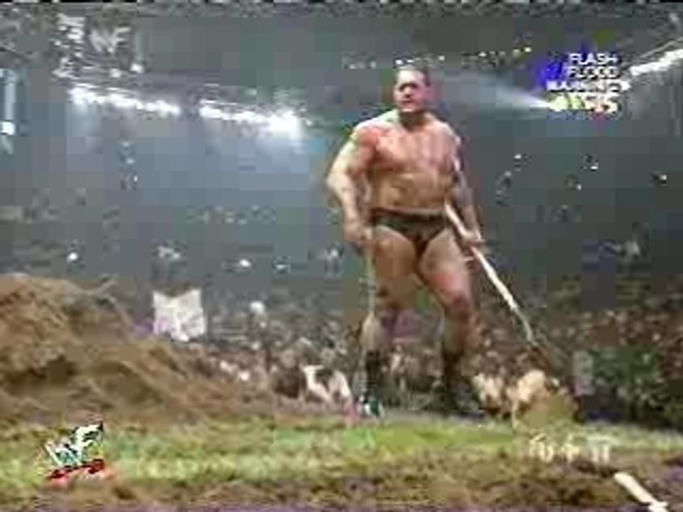 Buried alive match at Smackdown