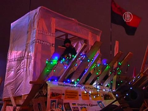 Украинцы протестуют против новых законов