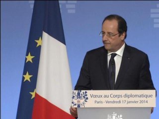 Hollande: "La France n'est pas le gendarme de l'Afrique et elle n'entend pas le redevenir" - 17/01