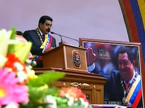 (Vídeo) Mensaje Anual del Presidente Nicolás Maduro en la Asamblea Nacional 15.01.2014 (3/19)
