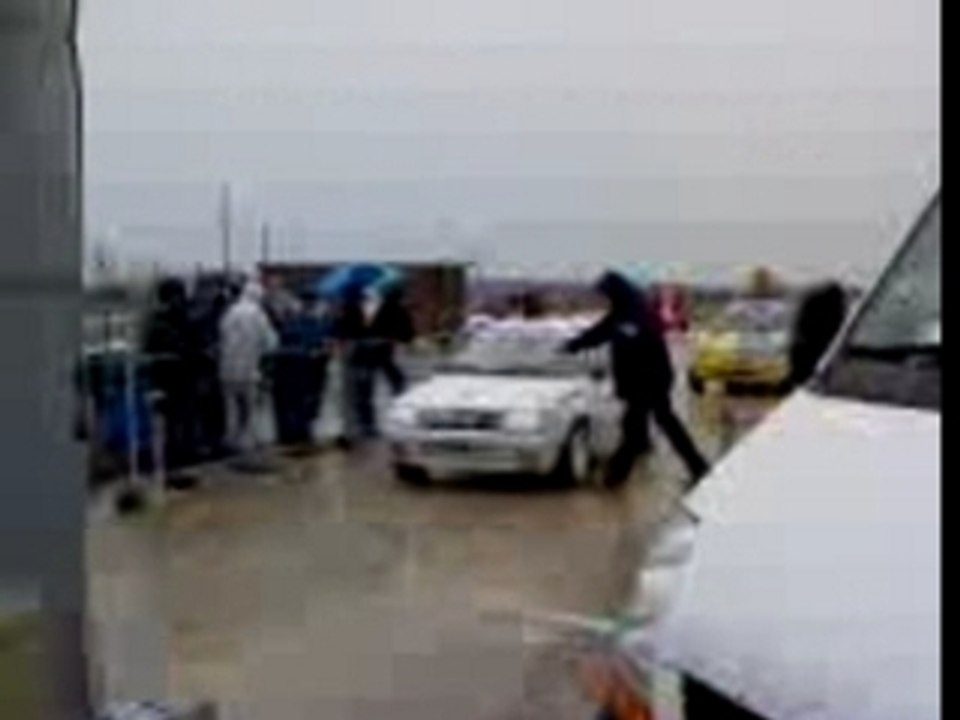 départ slalom 205 Rallye Gra