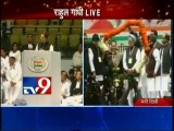 LIVE Rahul Gandhi Speech From AICC Meet-TV9/Part1
