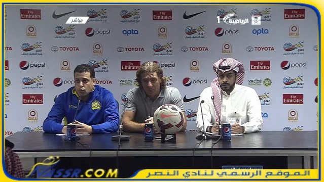 المؤتمر الصحفي للمدرب كارينيو بعد مباراة الشعلة دوري عبداللطيف جميل