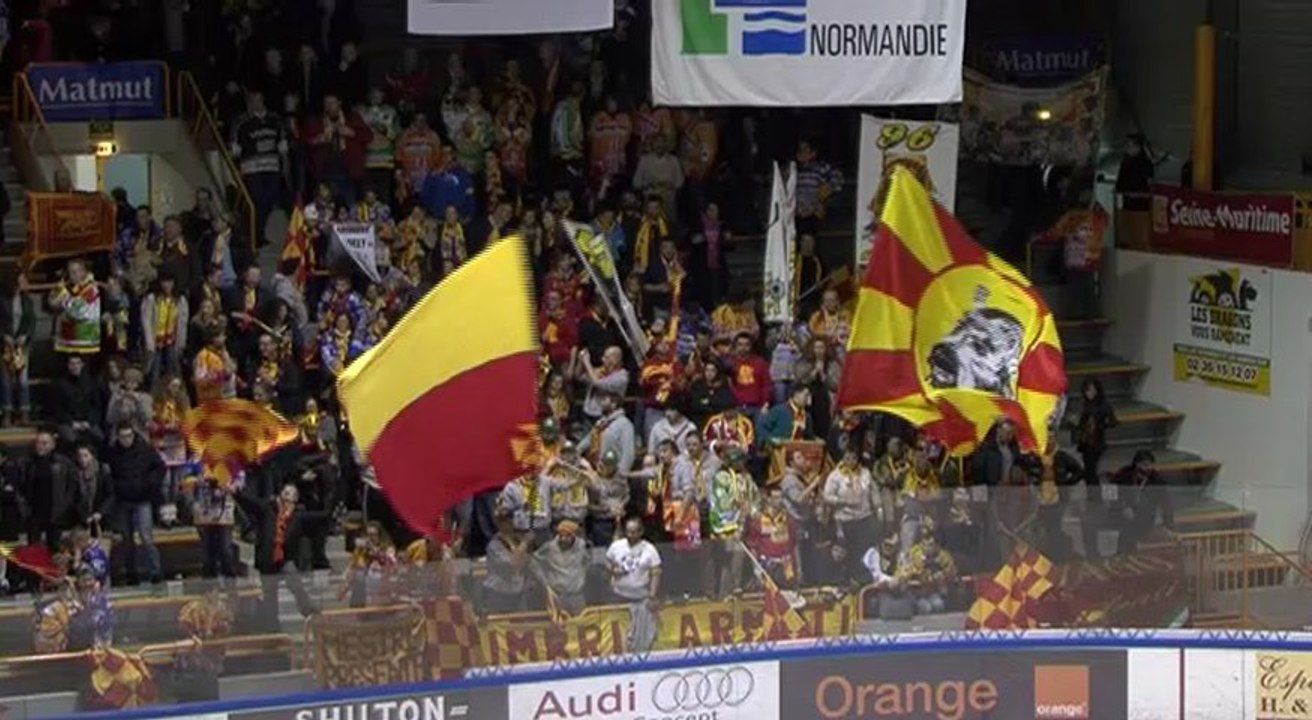 Rouen vs Asiago :  Période 3/3 : 2014 IIHF Super Finale Continental Cup