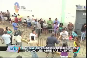 Más de 80 mil conductores se inscribirían en Servicio de Taxi del Callao