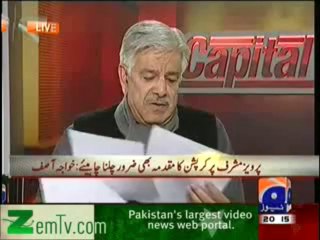 Capital Talk (1st January 2014) Khawaja Asif PML-N (Def Minister) Exclusive_2