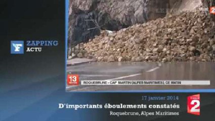 Intempéries : d'importants dégâts dans les Alpes-Maritimes