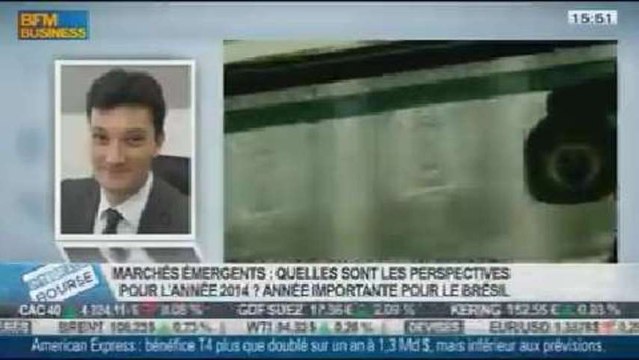 Les perspectives de croissance des marchés émergents pour 2014: Gustavo Horenstein, dans Intégrale Bourse – 17/01