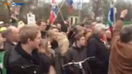 Boze mensen achter de hekken in Loppersum - RTV Noord