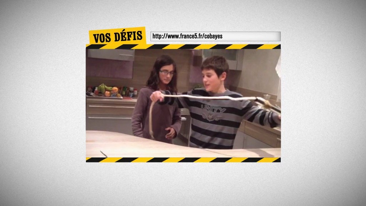 Les défis des internautes - Tristan, Raphaël, Mathis et Célia