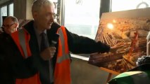 Fin du gros oeuvre sur le chantier de Balard