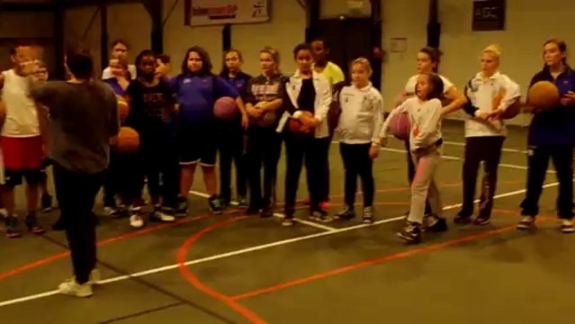 Thierry et Justine préparent les basketteurs de demain à l'Elan Dyonisien Basket s