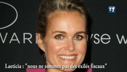 Laeticia Hallyday : "nous ne sommes pas des exilés fiscaux"