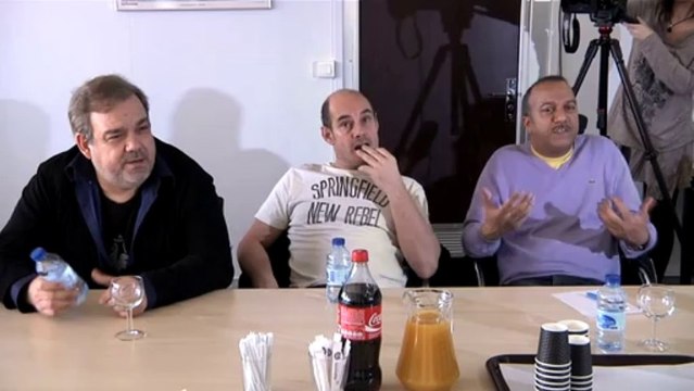 Les Inconnus face aux lecteurs de La Provence