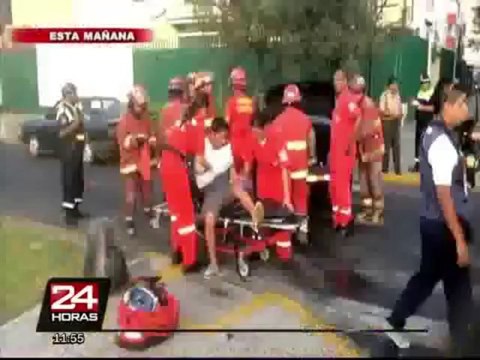 Violento accidente de tránsito deja varios heridos en Jesús María