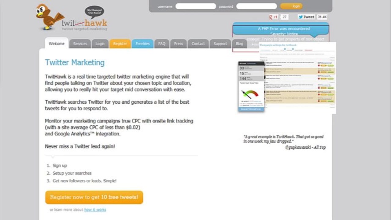 Twitter marketing