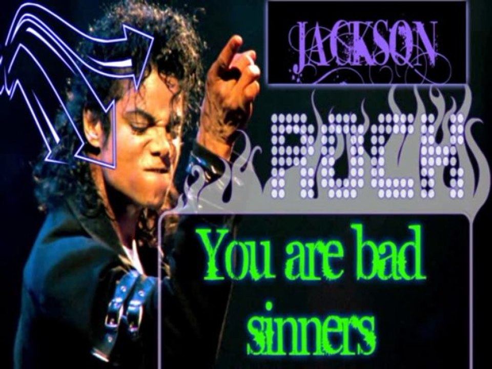 You are a bad sinners