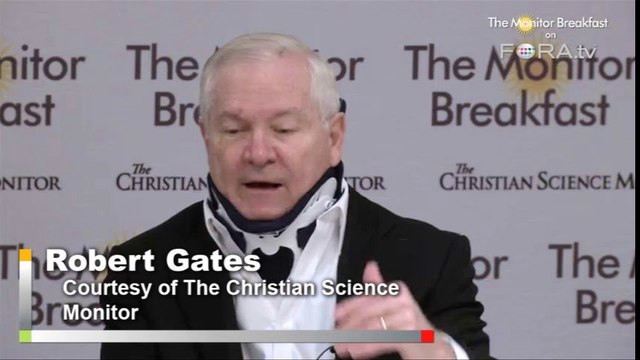 Robert M. Gates on Iraq Government