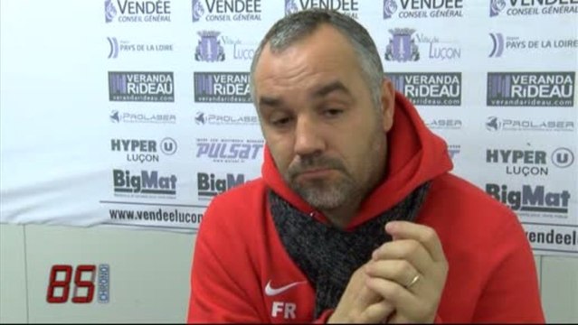 Foot : Luçon - Bourg-Péronnas, interview d'après-match