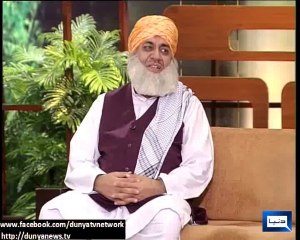 Azizi as Maulana Fazl ur Rehman