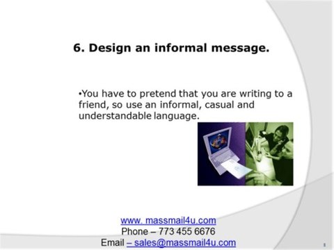 Designing AUTORESPONDER MESSAGES