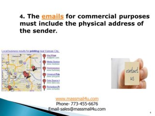 GETTING ACQUAINTED WITH THE CAN-SPAM ACT