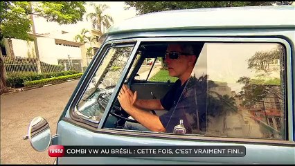 Reportage : le dernier Volkswagen Combi produit au Brésil (Emission Turbo du 12/01/2014)