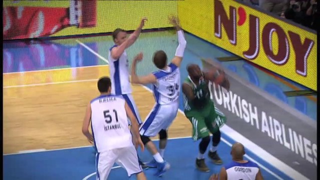 Assist of the night: Dimitris Diamantidis, Panathinaikos Athens