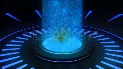 Space Portal Logo - After Effects Template