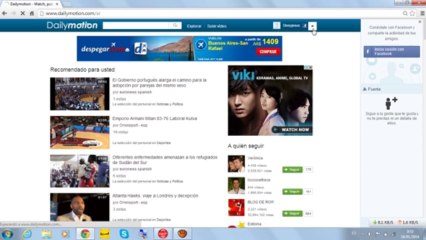 como crear una cueta de dailimotion