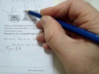 YGS-7  FİZİK  SORU-4  VİDEO ÇÖZÜMÜ