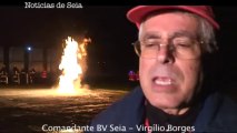 Virgílio Borges comenta o simulacro e alerta para os procedimentos a ter em caso de acidente