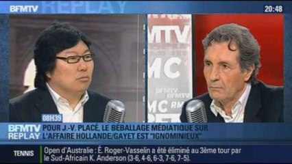 BFMTV Replay: affaire Hollande-Gayet: Placé parle d'une "chasse à l'homme scandaleuse" - 17/01
