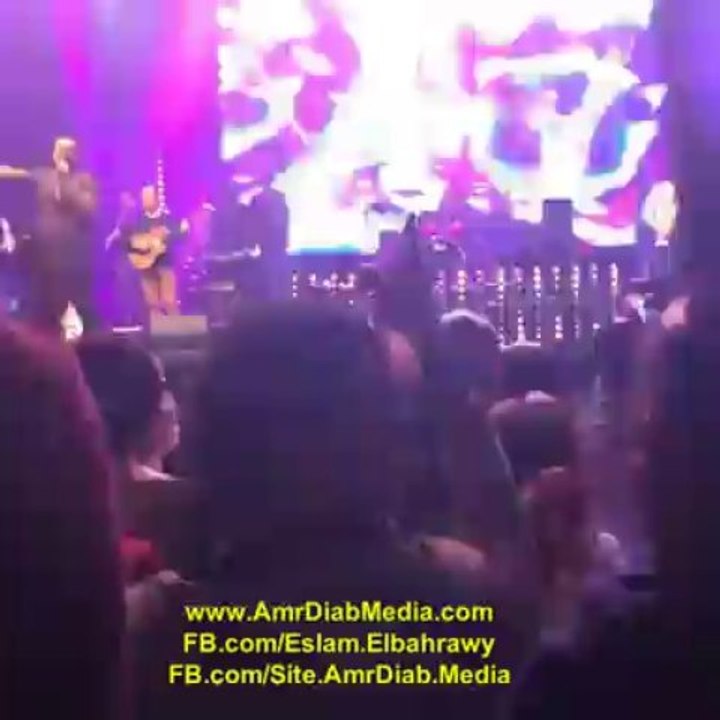 Amr Diab - Khaleena Lewa7dina - Dubai 2014 Concert - Eslam Elbahrawy