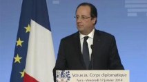 Allegations not disrupting Hollande's work