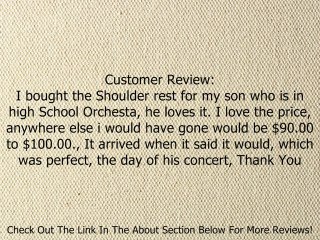 Kun Bravo Viola Shoulder Rest, Standard Review