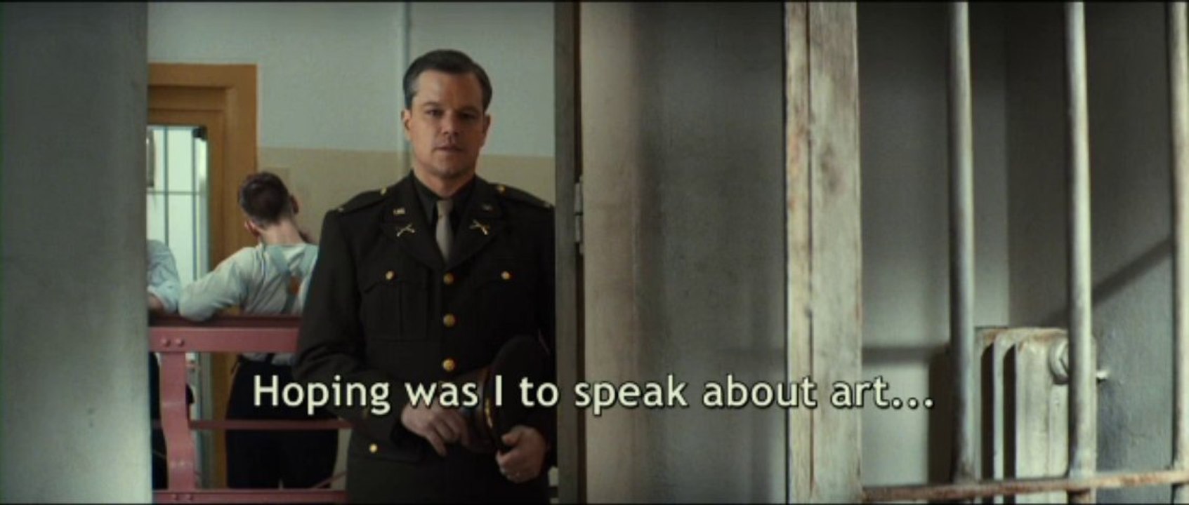 The Monuments Men - Speaking French