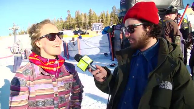 Jamie Anderson wins double and locks down a spot on the US Olympic slopestyle team at 2014 Mammoth Grand Prix - TransWorld SNOWboarding