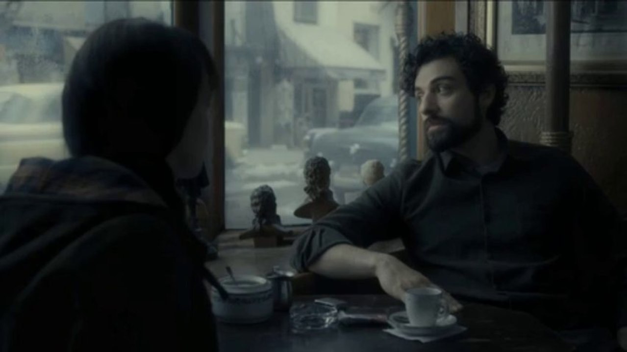 Inside Llewyn Davis - Clip - Jean & Llewyn In Cafe