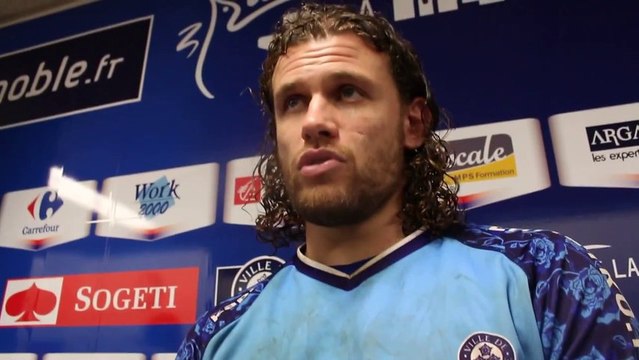 La réaction de Fabien Alexandre après la victoire du FCG sur Bayonne en Amlin Challenge Cup