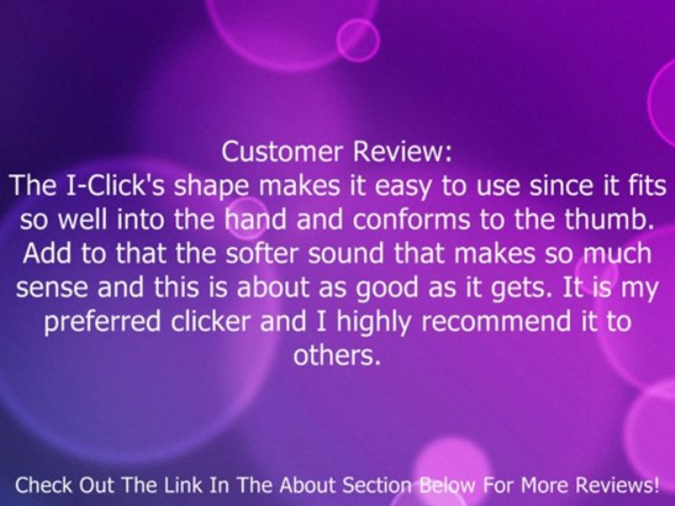 Training Clicker for Dog, Pet, Cat, Horse - BLUE Review