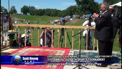 SuabHmong News  Exclusive Coverage 31st Annual July 4th Sports Tournament (2011 Hmong July4th Event)