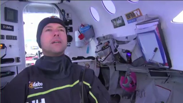 Sodebo - Tour du Monde 2014 : Vidéo du bord - Jour 1 - Thomas Coville