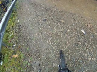 POV of Bike Base Jump off Cliff Road!